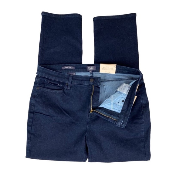 NYDJ Jeans Sheri Slim Tummy Control High Rise Stretch Denim Rinse - Picture 5 of 10